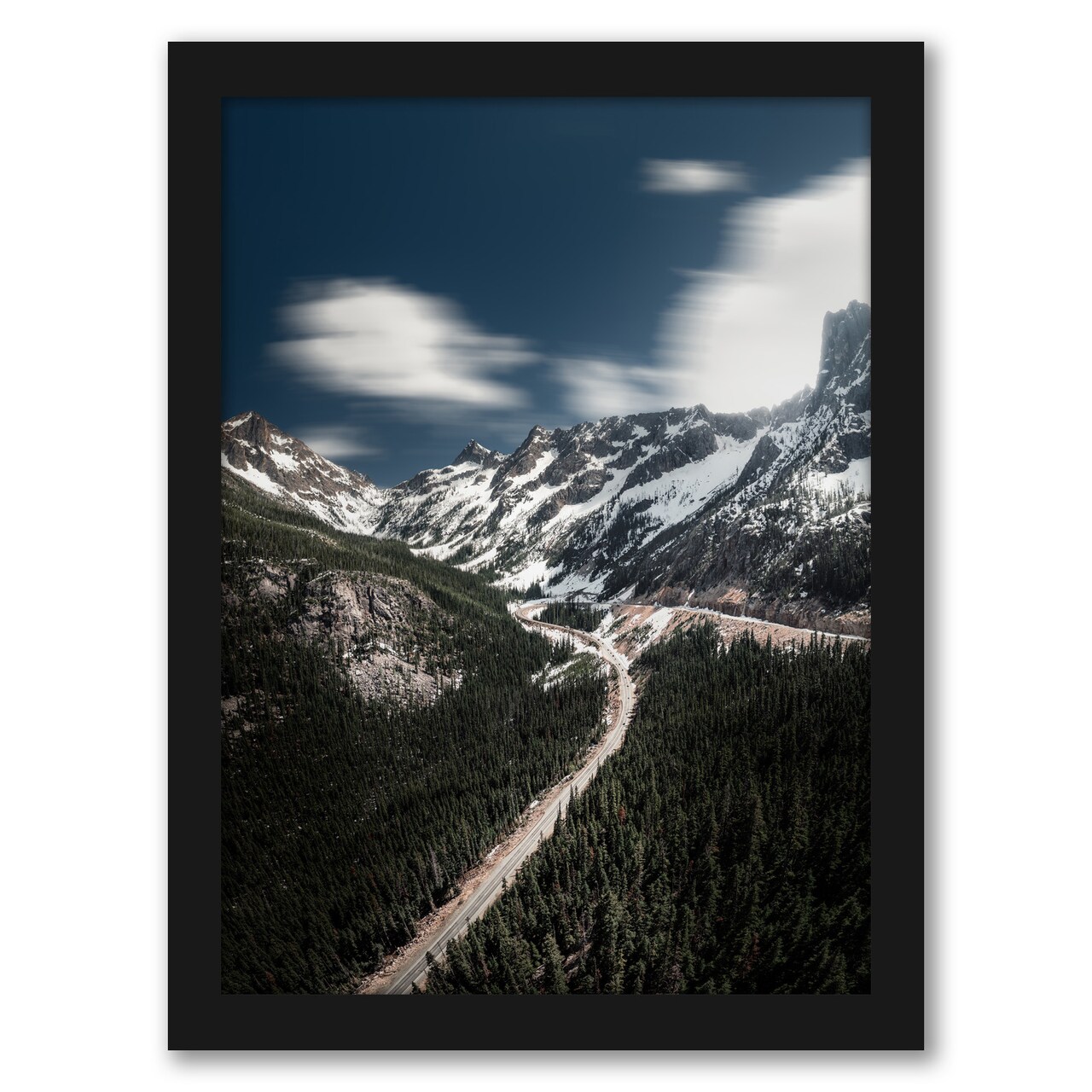 Cascade Pass by Torrey Merritt Frame  - Americanflat